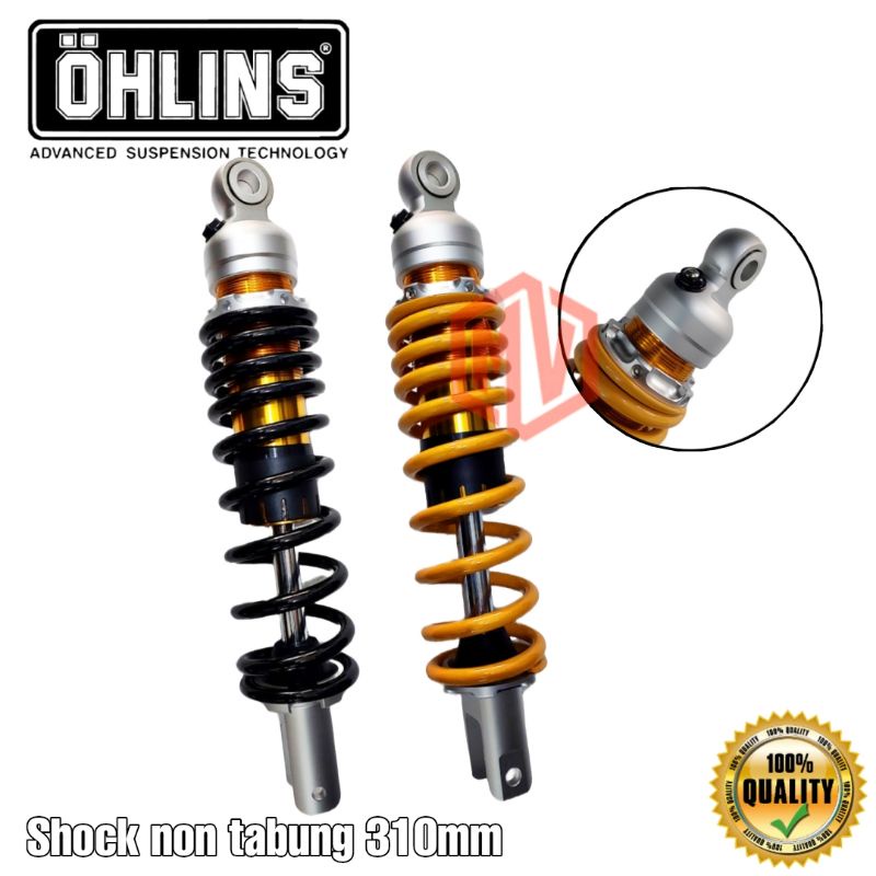 SHOCK BREAKER SINGLE MODEL OH UKURAN 310MM SHOCKBREAKER NON TABUNG COCOK UNTUK MIO BEAT SCOOPY FINO GENIO DLL