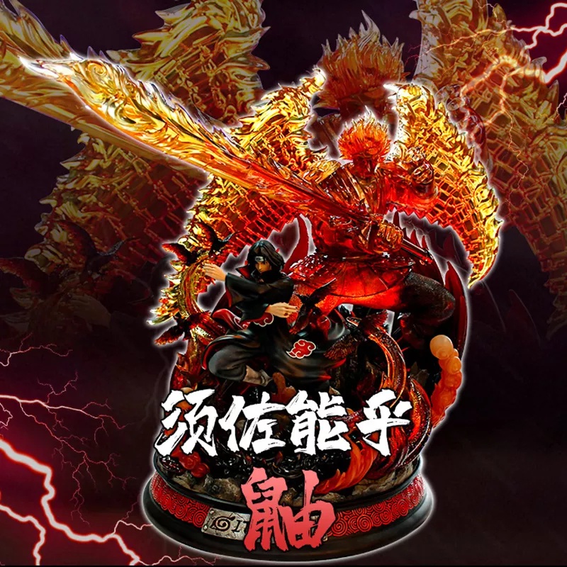 action figure koleksi Naruto shippuden 58  uzumaki naruto kakashi hatake uciha  itachi sasuke susano