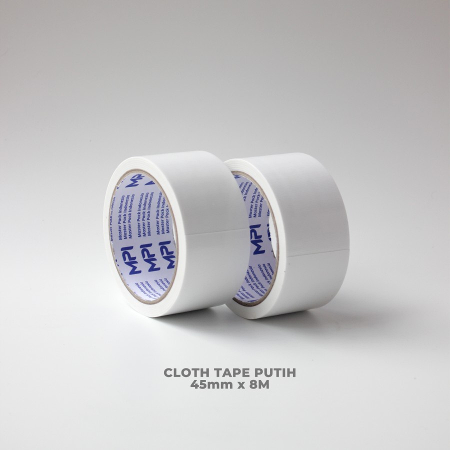 

Lakbain Kain Putih MPI 2 INCH x 8 Meter MPI - Cloth Tape