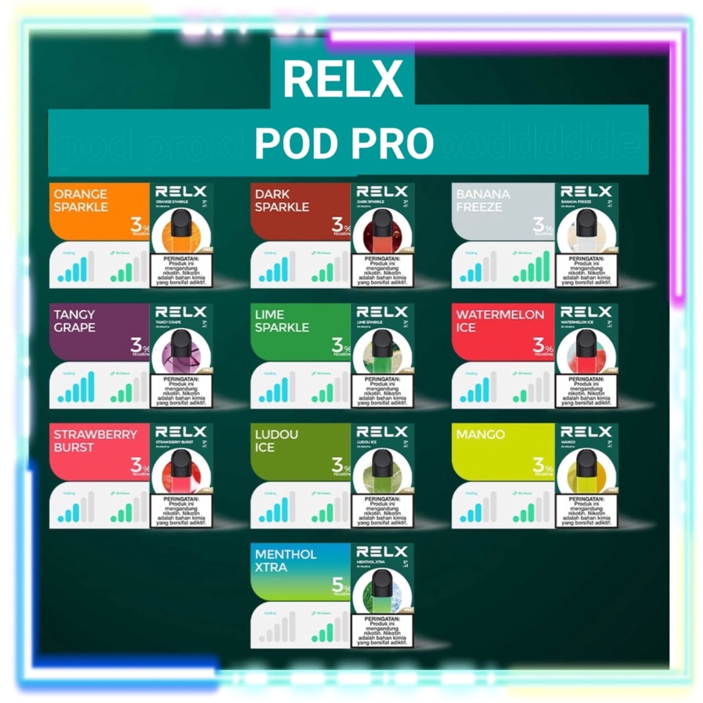 PROMO RELX INFINITY &amp; ESSENTIAL