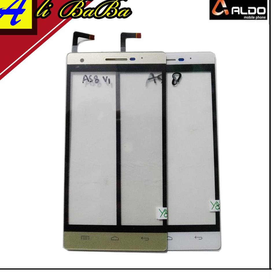 Restock--Touchscreen Aldo AS8 5 Inch Layar Sentuh Aldo AS8 Kaca HP Aldo AS8 5 Inch