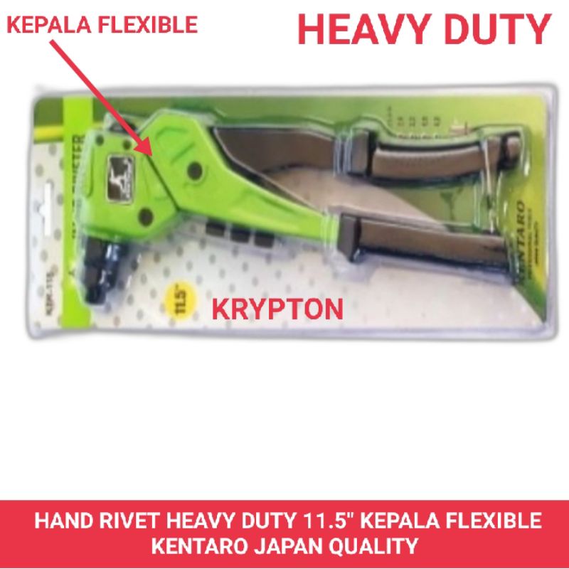 tang rivet kentaro 11.5&quot; kepala flexible heavy duty ( garansi 1bulan) Kentaro Japan quality