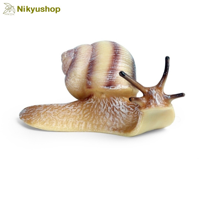 Mainan Edukasi Pajangan Animal Figur Binatang Hewan Bekicot Siput Snail