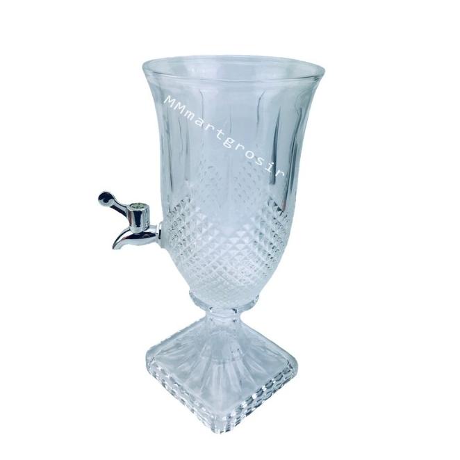 Glassware / Dispenser Kristal Jcu 6L / Dispenser Kaca / Tempat Air 2