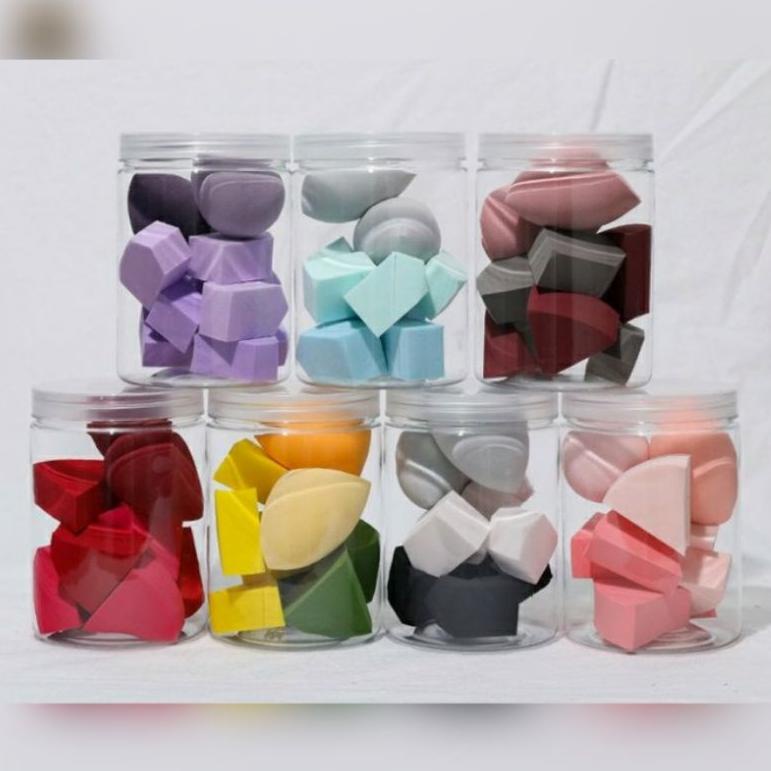 Make up spon set beauty blender pcs puff aplikasi bedak spons ▫ SLV.18Oc22ᴴ