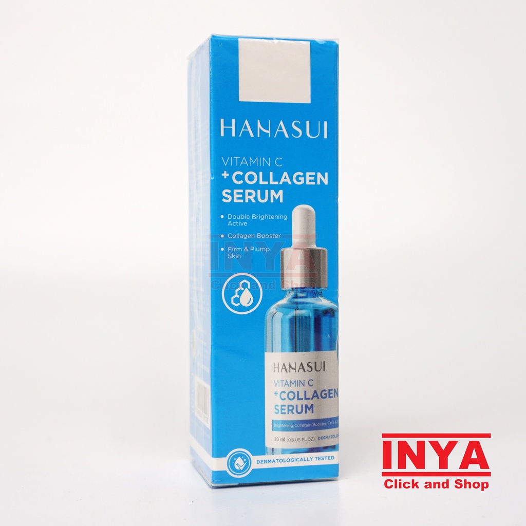 HANASUI VITAMIN C + COLLAGEN SERUM 20ml - BIRU - Serum Wajah