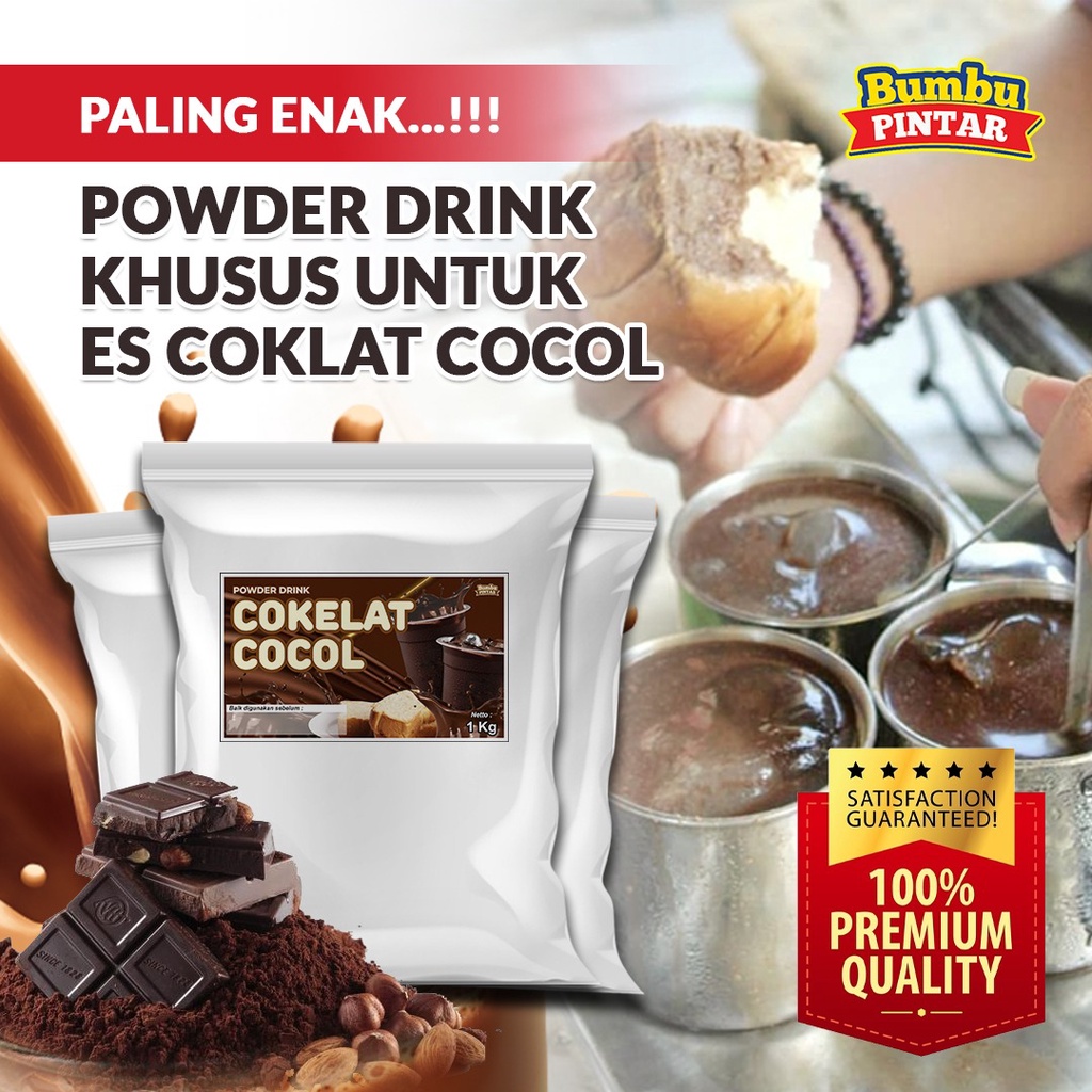 

Bubuk minuman serbuk powder coklat untuk es coklat cocol kekinian