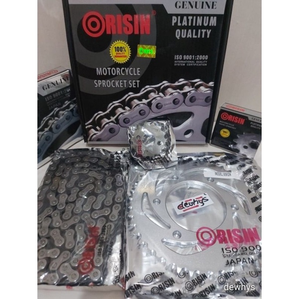 ORISIN PLATINUM Girset Rantai Gir Paket Yamaha Vixion