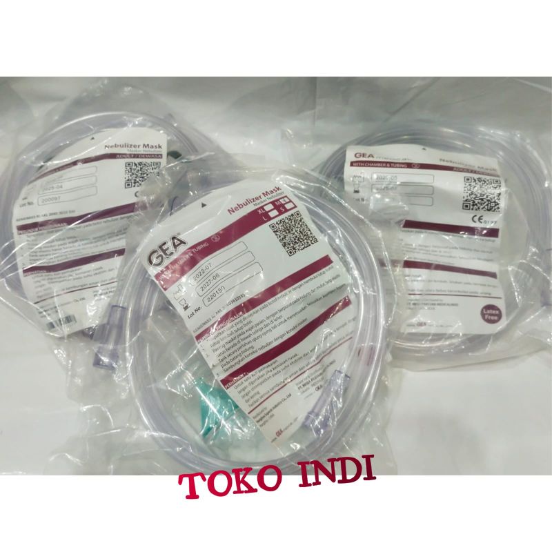 Masker Nebulizer GEA / Nebulizer / Nebulizer Mask GEA