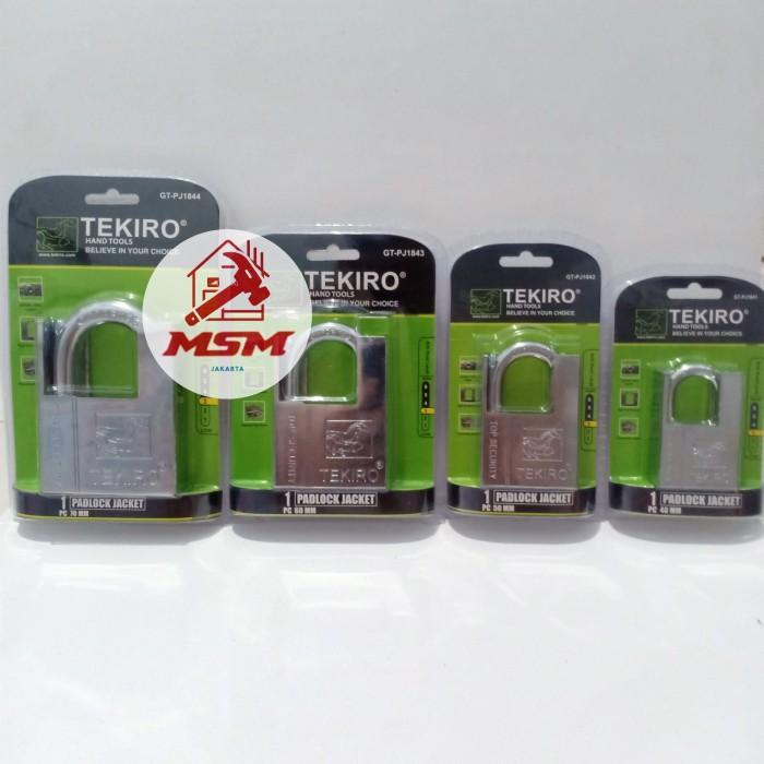 Gembok Pagar Anti Maling Stainless 50mm Gembok Jaket TEKIRO
