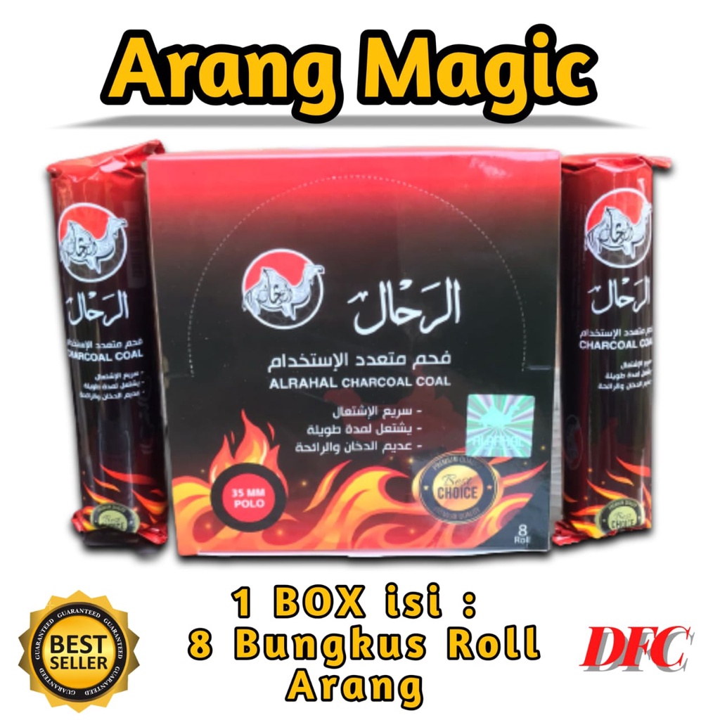 Arang Areng Bukhur Buhur Dupa Shisa Briket Magic Charcoal 1 BOX