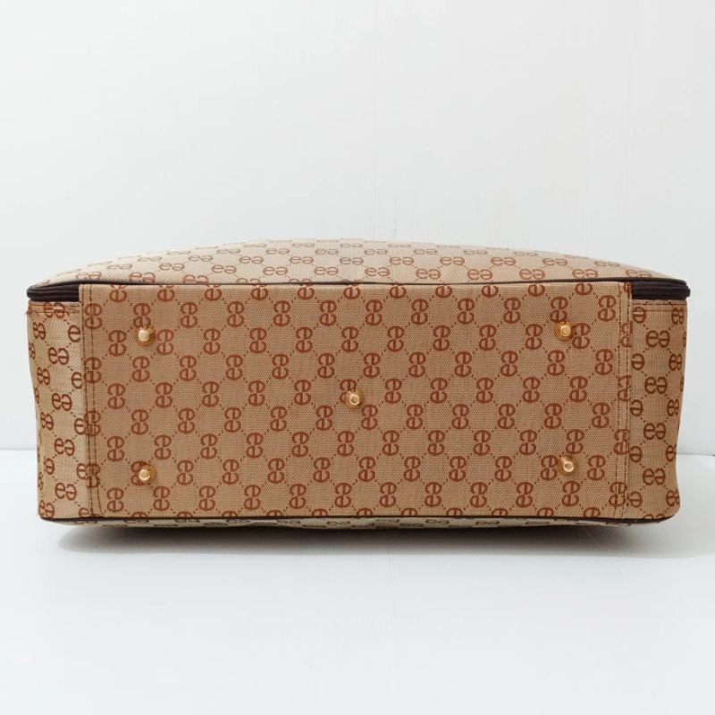 TRAVEL BAG JUMBO PREMIUM TAS KOPER WANITA EE ROSE GOLD