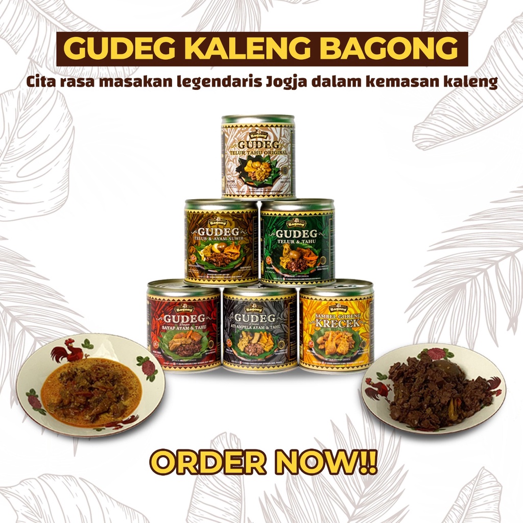 Jual Gudeg Kaleng Bagong Resep Legendaris Praktis Lezat Dan Tahan