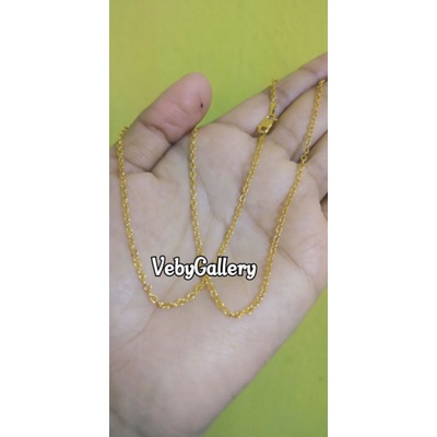 kalung medan yaxiya 18k replika emas awet