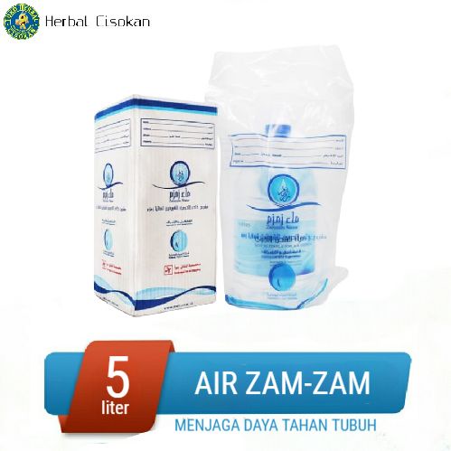 

Air Zam Zam 5 Liter Original Oleh Oleh Haji & Umbroh Berbarcode