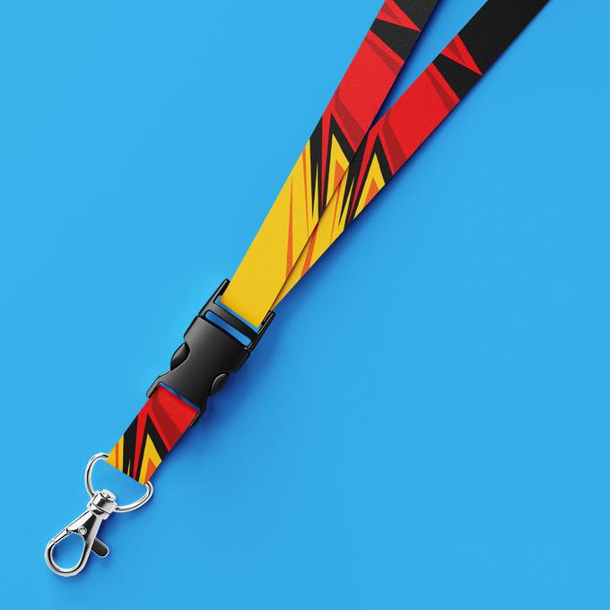

(COD) Lanyard printing Manome - Pattern OBRAL Kode 1388