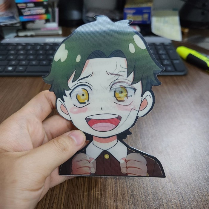 

STIKER 3D MOTION LENTICULAR ANIME - D0147 - Spy X Family - Damian