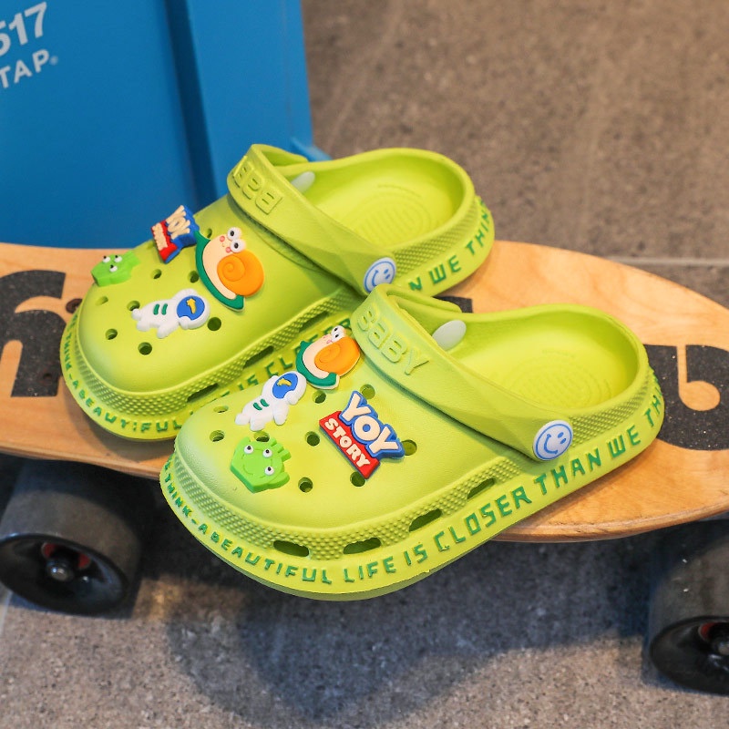 Sendal Selop Anak Import - 30707 - Sandal Slide Anak Anti Slip Termurah