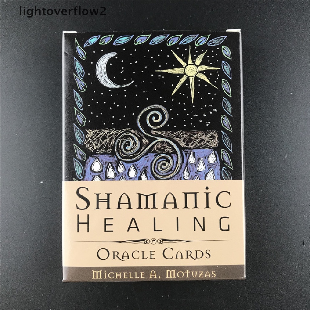 (lightoverflow2) Mainan Kartu Tarot Shamanic Healing Oracle Untuk Anak / Dewasa