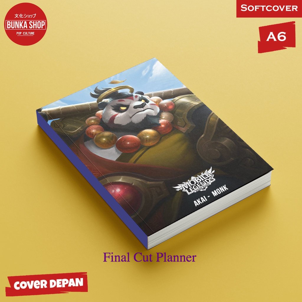 

Pocket Note Mobile Legends Akai Mong Softcover A6 Buku Tulis Catatan Notes agenda Planner Jurnal .