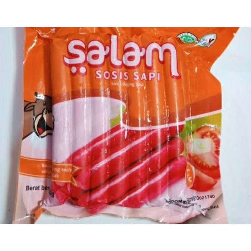 

sosis sapi salam 500 gram isi 15