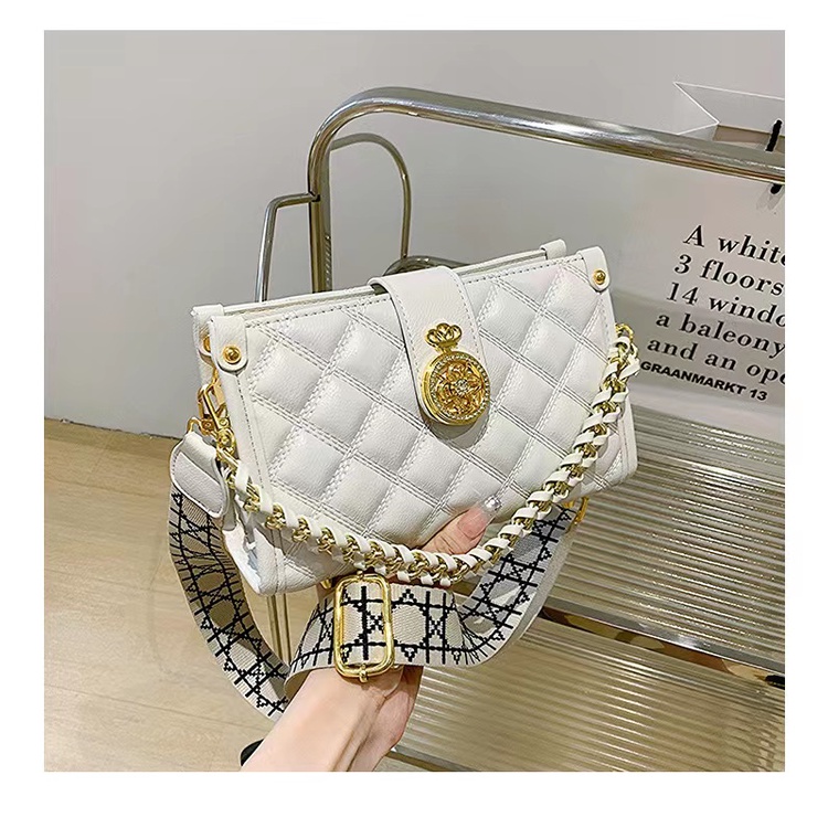 BJ61412 - BLACK/WHITE - TAS SLEMPANG WANITA FASHION IMPORT MODIS ELEGAN TERMURAH TERLARIS TERBARU BAGSTORE JAKARTA TAS BATAM ZC1412