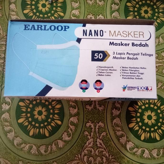 Masker One Care Plus 3 Ply | Disposable Mask | Medis | Murah - 50 Pcs 88-lalakitchn Ayo Beli