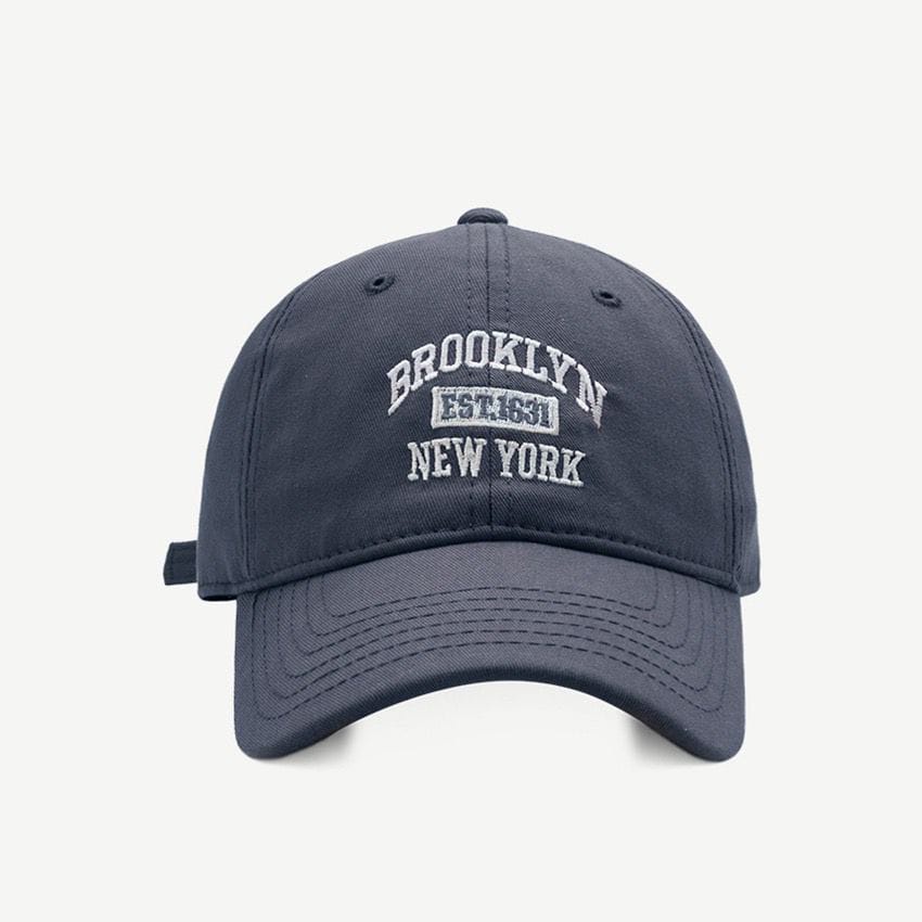 Cod-Bordir Brooklyn New York Unisex Cotton Matterial Topi Casual Premium Distro