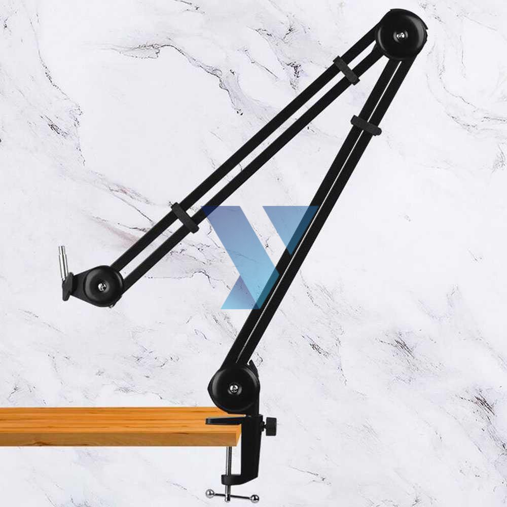 TaffSTUDIO Holder Microphone Boom Arm Table Mount Springless NB38 ( Al-Yusi )