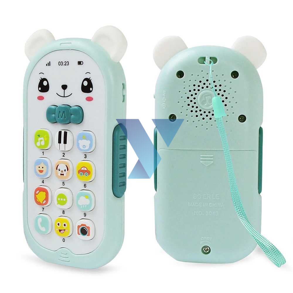 BO ER LE Mainan Anak Phone Music Sound Children Toy - 3043 ( Al-Yusi )