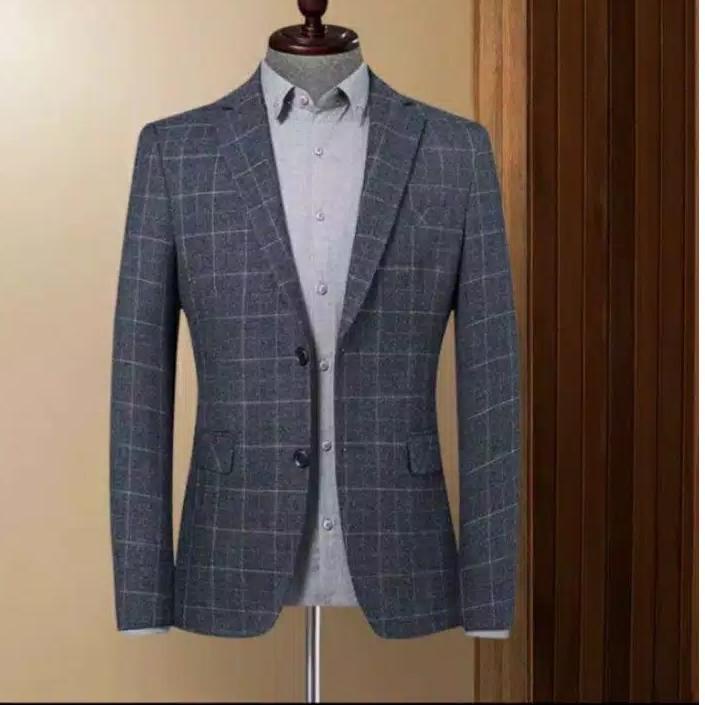 Mari Dicoba blazer korea/jas casual/jas pria/blazer anak muda