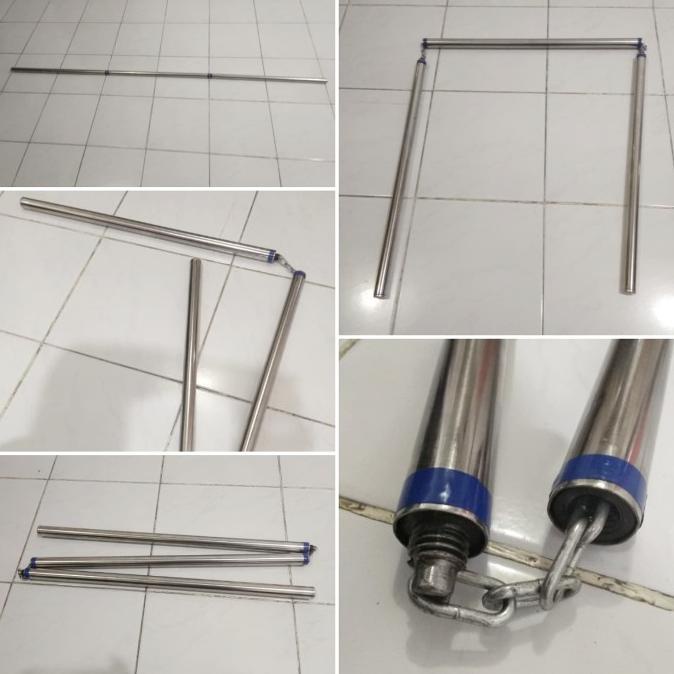 [COD] triple stick tongkat tiga toya stik kungfu wushu silat bo TERUJI Kode 503