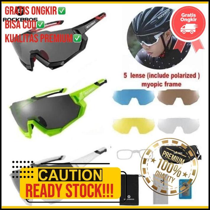 Kacamata Sepeda Gowes Rockbros Original Polarized Photochromic Anti Uv