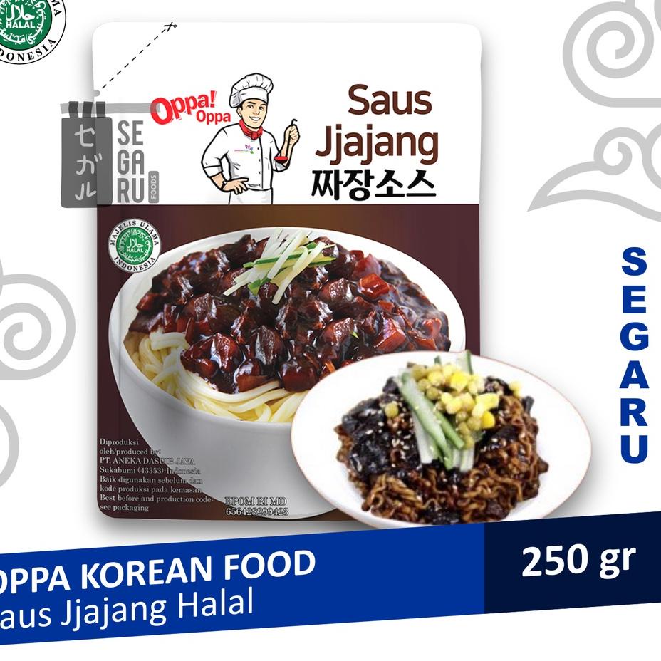 

trxa1A9m--OPPA Saus Jjajang Pasta Kedelai Hitam Saus jajangmyeon Halal 250 gram