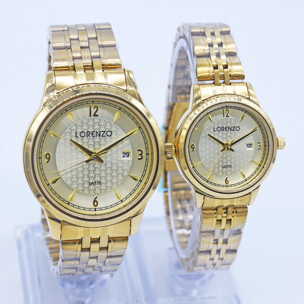 Jam Tangan Pria dan Wanita Lorenzo 5106 Original