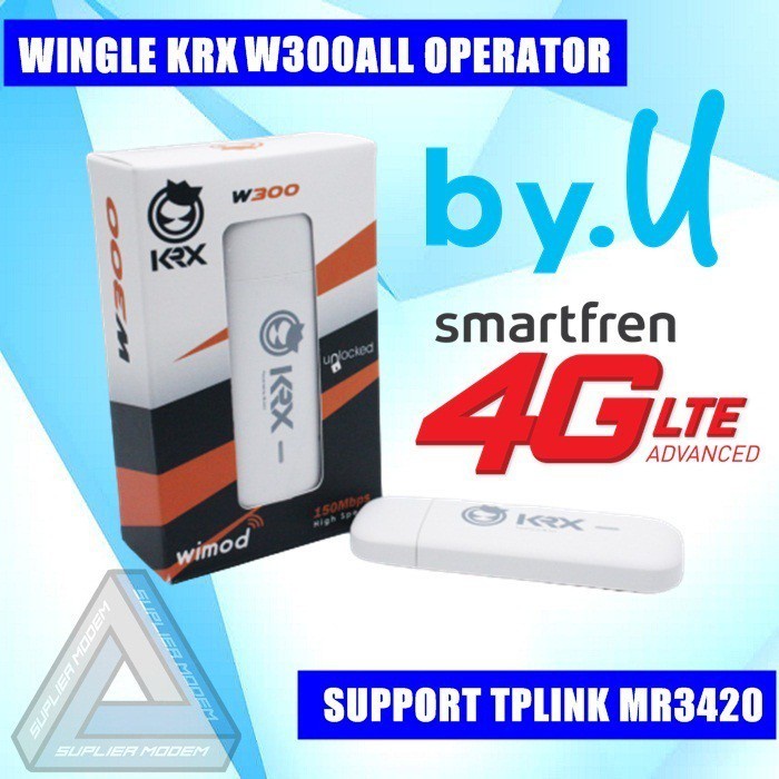 Modem Blazz Rx300 Mini 4G Lte Support Tplink Tl-Mr3420