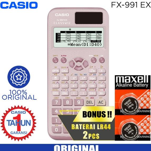 

Kalkulator Casio FX 991 EX Pink