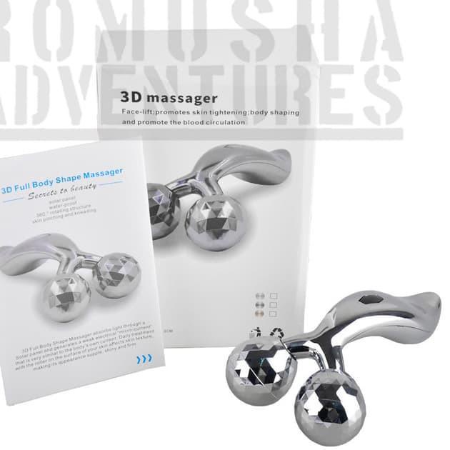 Model Terkini LVBIE 3D Roller Massager XC-206 Alat Pijat Muka Wajah Badan Serbaguna Q33 Laris