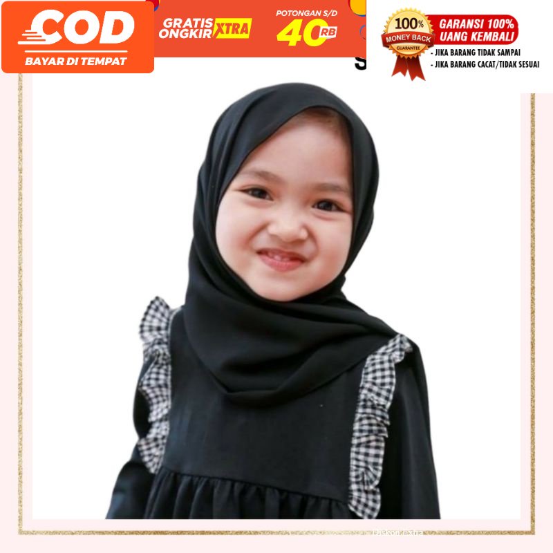 [fafihijab] HIJAB JILBAB PASHMINA TALI ANAK (ISI 5 PCS) GROSIR READY MAKASSAR MURAH