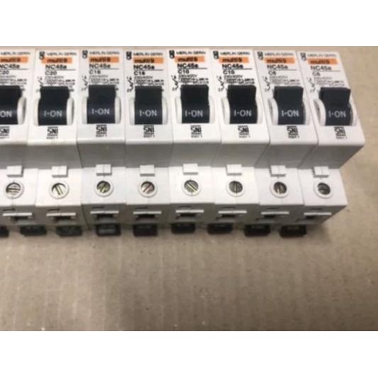 MCB Merlin Gerin NC45a 1phase 6A 10A 16A 20A