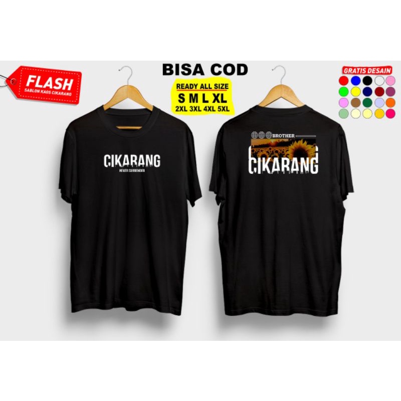NEW ART CIKARANG VOL 12 - KAOS CIKARANG || bisa request kota ataupun gambar sendiri
