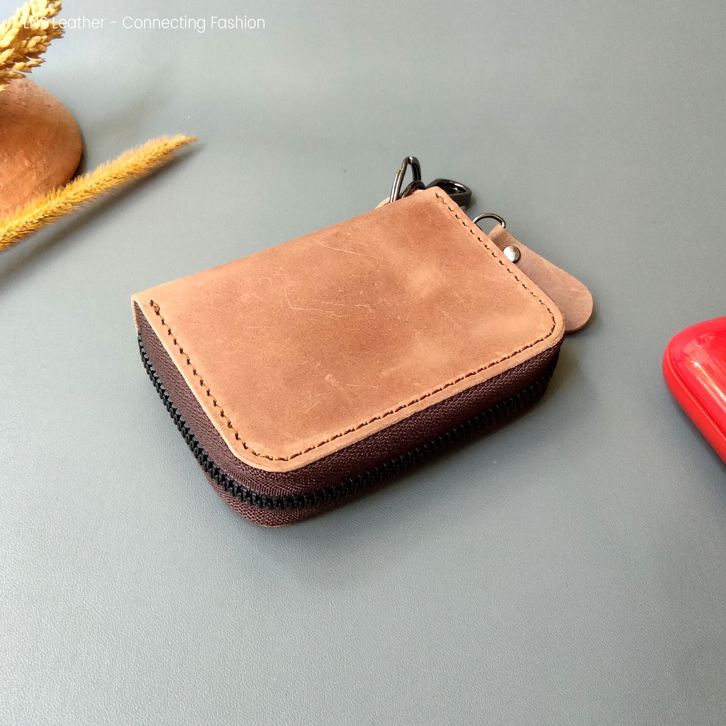 Dompet Stnk Best Key Wallet Kulit Asli