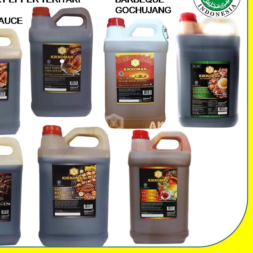 

Quality Control✅Kikkoman Halal Berbagai Pilihan Rasa Kecap asin jepang black pepper mirin gochujang bbq bulgogi|SQ3