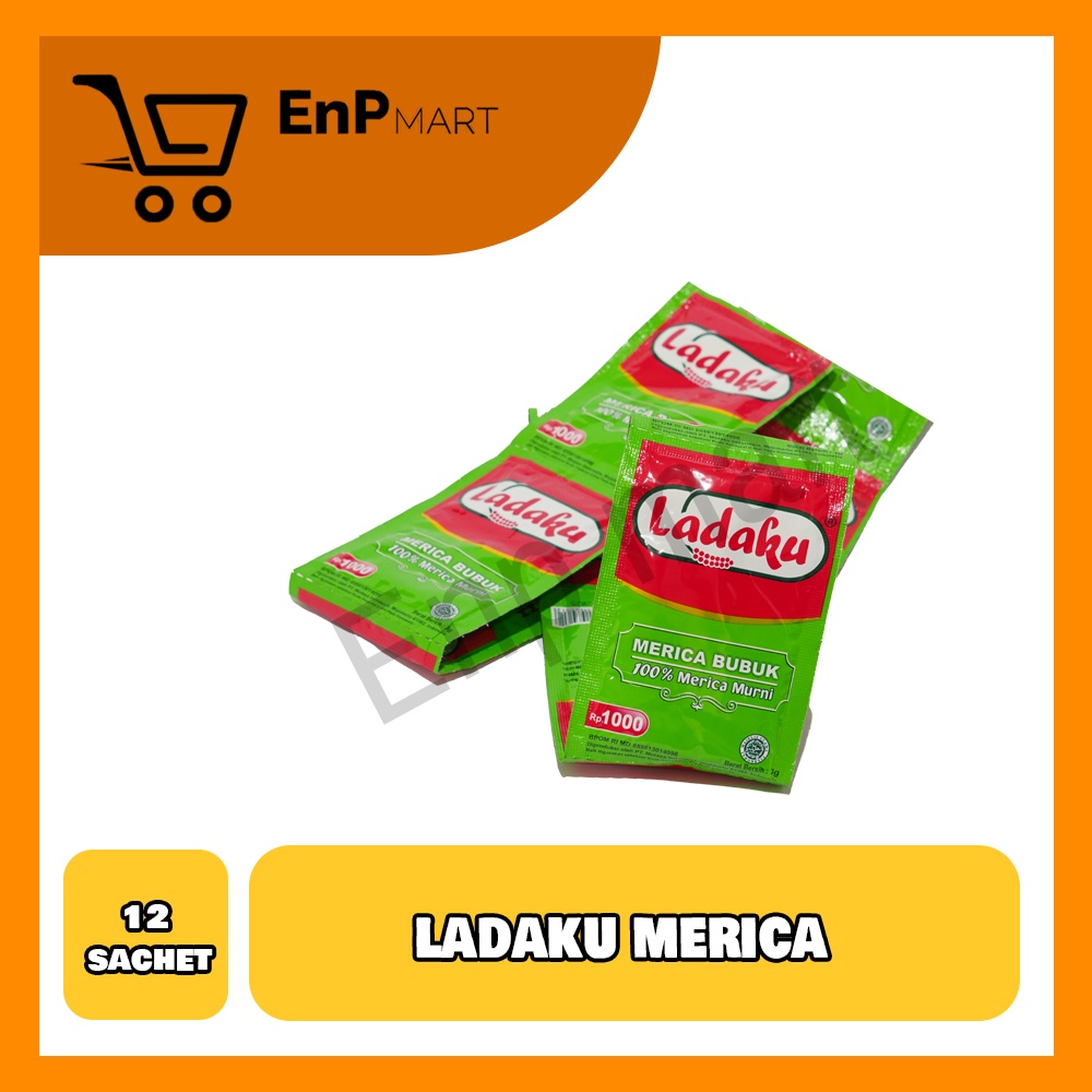 

Ladaku Merica Bubuk 4 Gram - 1 Renceng isi 12 Sachet