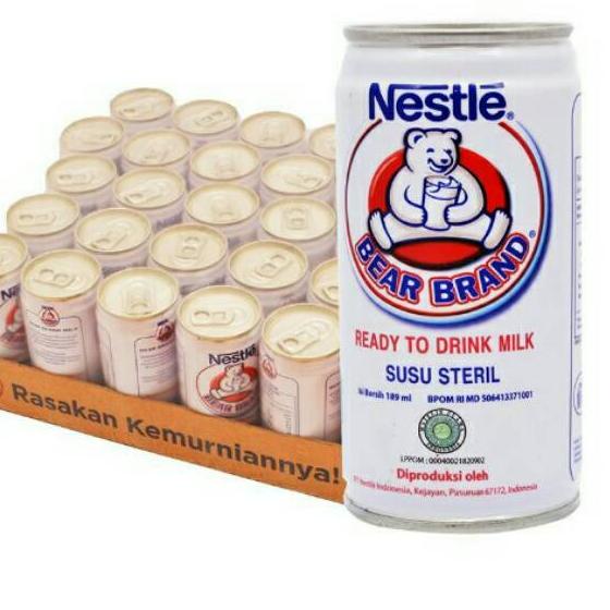 

COD✔️Susu Bear brand 189mL 30pcs Atau Gold Malt/Tea 24pcs|KD1