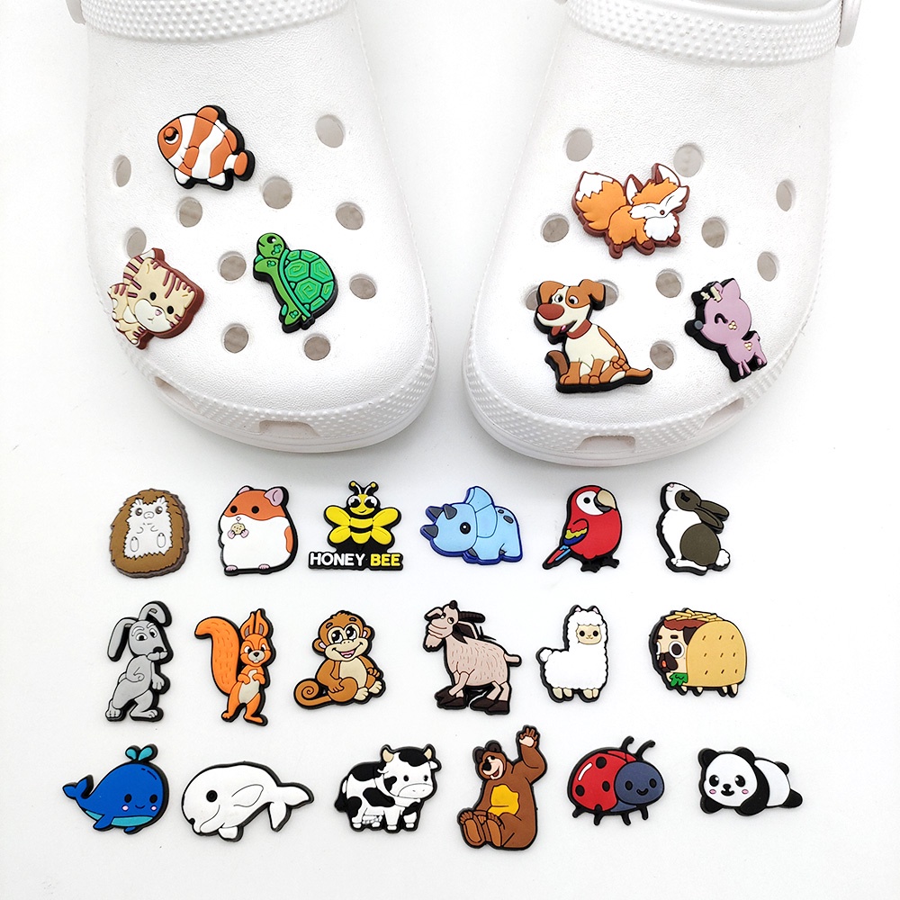Charms Buckle Sepatu Bahan PVC Untuk Dekorasi Natal