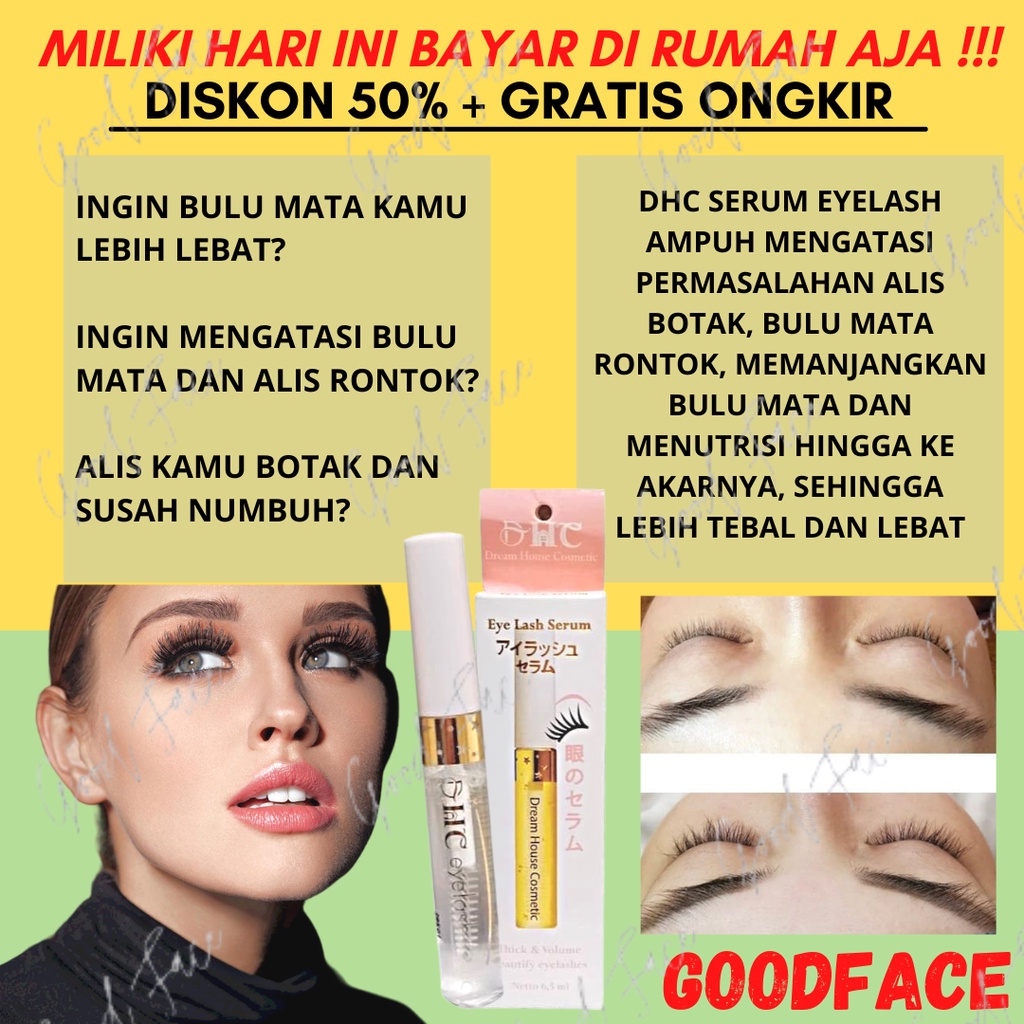 DHC EYELASH TONIC EYELASH SERUM PEMANJANG BULU MATA SERUM ALIS SERUM BULU MATA PENUMBUH BULU MATA