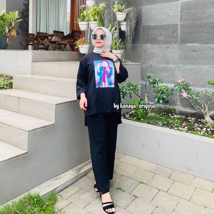 ATASAN BASIC OVERSIZE KOREAN TOP KAOS JUMBO LD 130 SIZE M, L, XL, XXL ATASAN COMBAT 24S VIRAL LENGAN