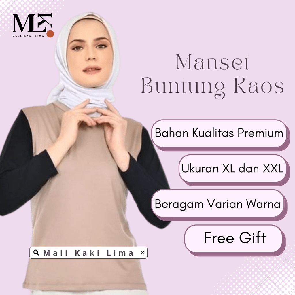 MANSET BUNTUNG BAHAN RAYON PREMIUM KATUN SOFT  UKURAN STANDART