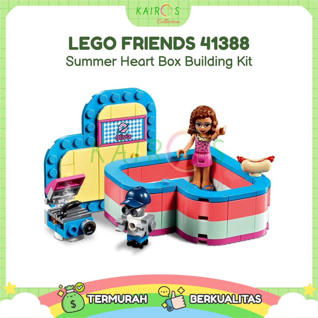 LEGO Friends Summer Heart Box Building Kit